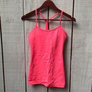 Lululemon Athletica Built-in Shelf Bra Tank Hot Pink
